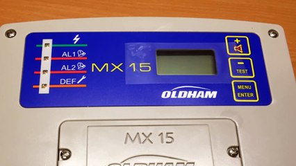 Mise en service centrale Detection GAZ Oldham Methane