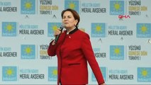 Çorum Cumhurbaşkanı Adayı Meral Akşener Çorum'da Konuştu