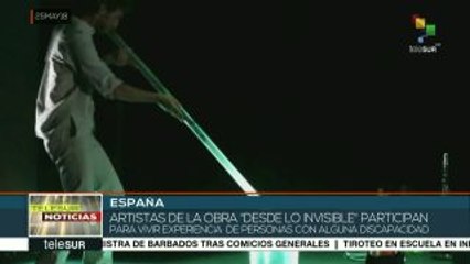 Festival de teatro en España visibiliza a artistas con discapacidades