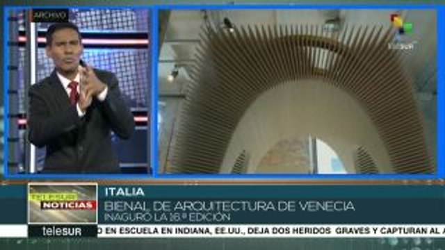 Italia: inicia en Venecia la décimo sexta Bienal de Arquitectura
