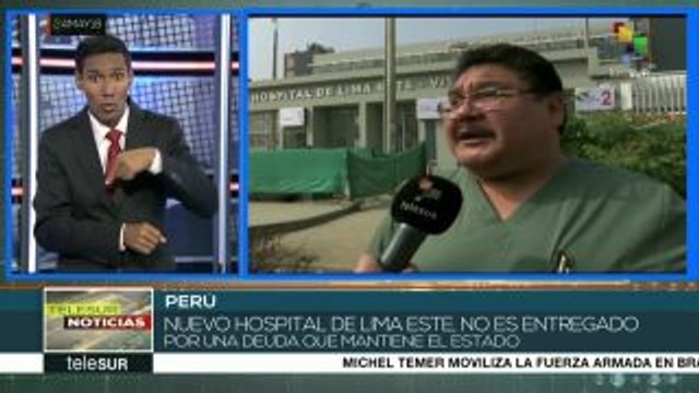 Perú: crisis hospitalaria agravada por déficit material y de médicos