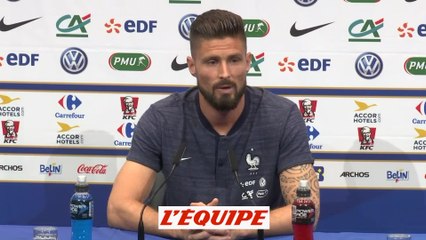 Giroud «Dans la bonne direction» - Foot - Bleus