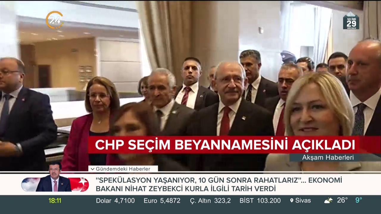 İşte CHP'nin vaatleri