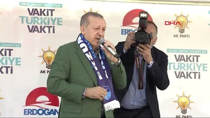 Erzurum Cumhurbaşkanı Erdoğan Erzurum'da Halka Seslendi -2