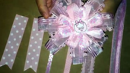 Pink Baby Shower Corsage DIY ( Do It Yourself)