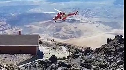 Rescate de un senderista en Altavista