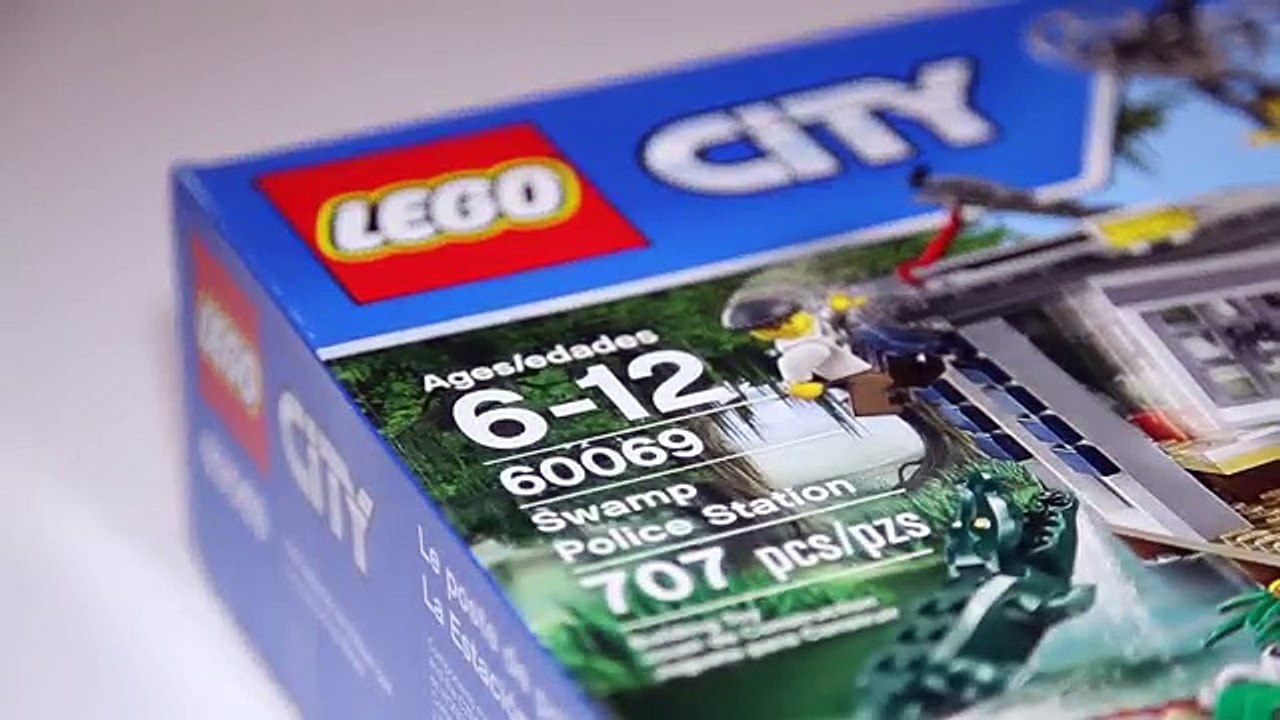 Lego City 60069 Swamp Police Station Speed Build Review