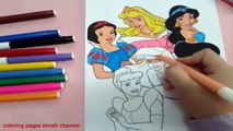 princess coloring pages : How to color disney princess coloring pages , coloring pages for girls