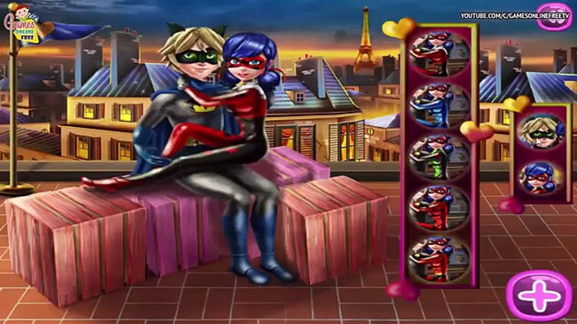 Ladybug Saved Cat Noir from Hawk Moth - Miraculous Ladybug and Cat Noir in Love - Full Episode Games