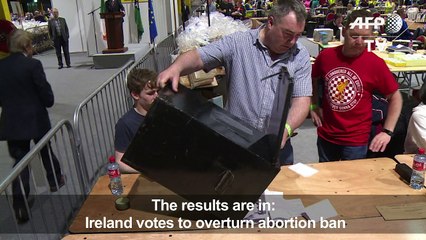 Reactions to Ireland abortion referendum