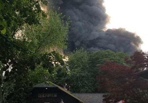 Black Smoke Billows After Europa-Park Attraction Catches Fire