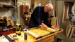 Folding wooden workbench build