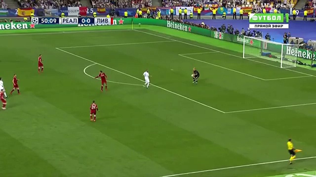 Karim Benzema - FUNNY GOAL - Real Madrid VS Liverpool - Champions Leauge Final