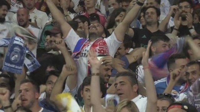 El Bernabéu vibra con la 13 Liga de Campeones del Madrid
