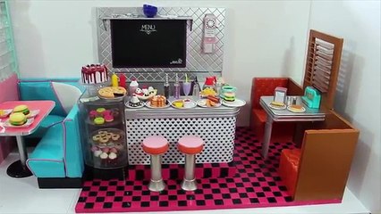 American Girl Doll Diner vs. Our Generation Doll Diner
