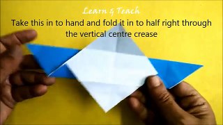 How to make a Paper Bird or an Origami Bird