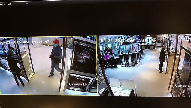 Roban una joyería en 30 segundos y se llevan más de 600.000 dólares en piedras preciosas