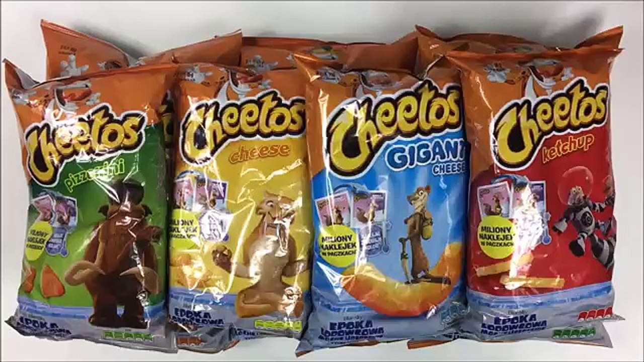 ICE AGE: Collision Course CHEETOS // Ice Age Movie Stickers