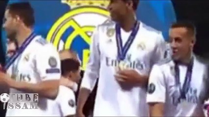 شاهد لحظة تتويج ريال مدريد بلقب دوري ابطال اوروبا 26/05/2018
