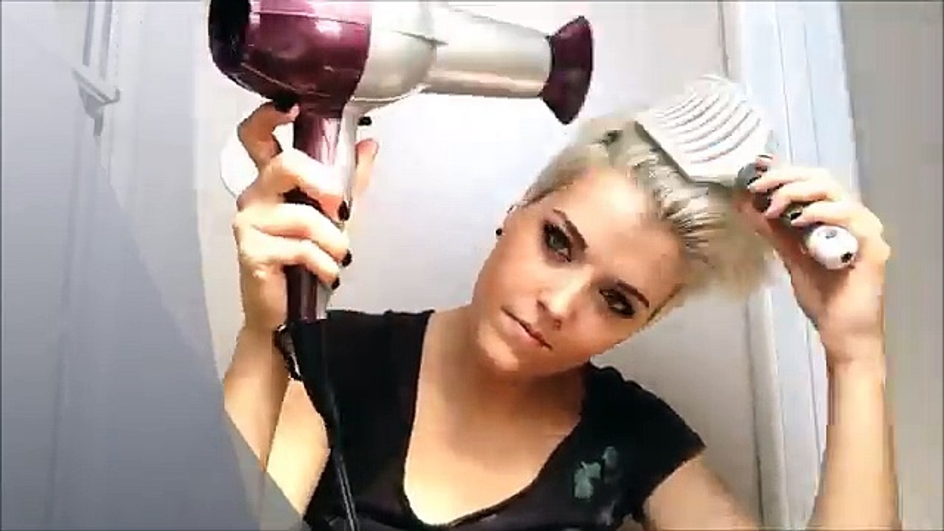 How to style really short pixie hair