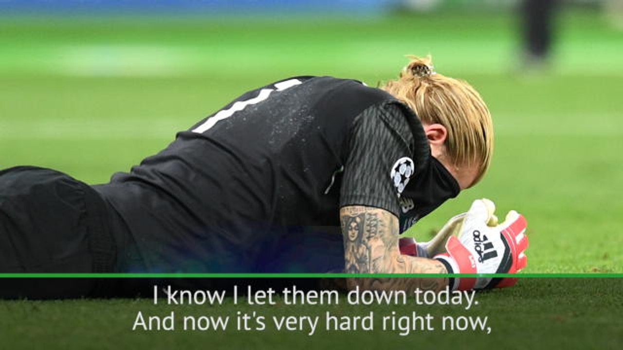 I let Liverpool down - Karius