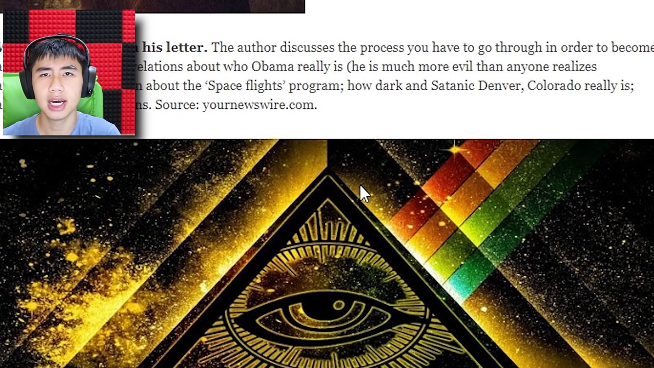 ĐOẠN BĂNG TỪ DEEP WEB VỀ ILLUMINATI!?