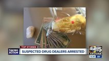 Two suspected drug dealers arrested in north Phoenix