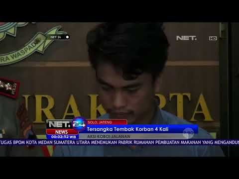 Viral Aksi Pengendara Mobil Tembak Pengendara Motor di Solo - NET 24