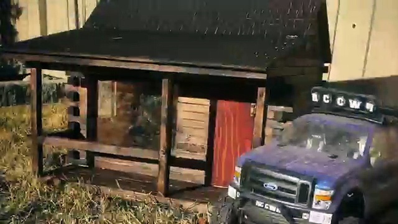 RC CWR Snow Day RC Trial Run with an axial 6X6 and Kyosho Blizzard