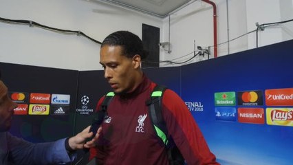 Finale - Van Dijk : ''Nous devrions être fiers''
