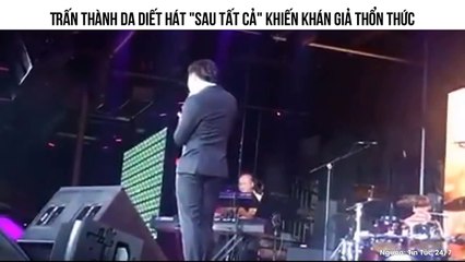 Trấn Thành da diết hát "Sau tất cả" khiến khán giả thổn thức