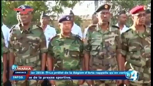 Les adieux du General ZakariaC'est fini pour lui et pour bien d'autres officiers superieurs des forces armees djiboutiennes qui vont tres prochainement commen