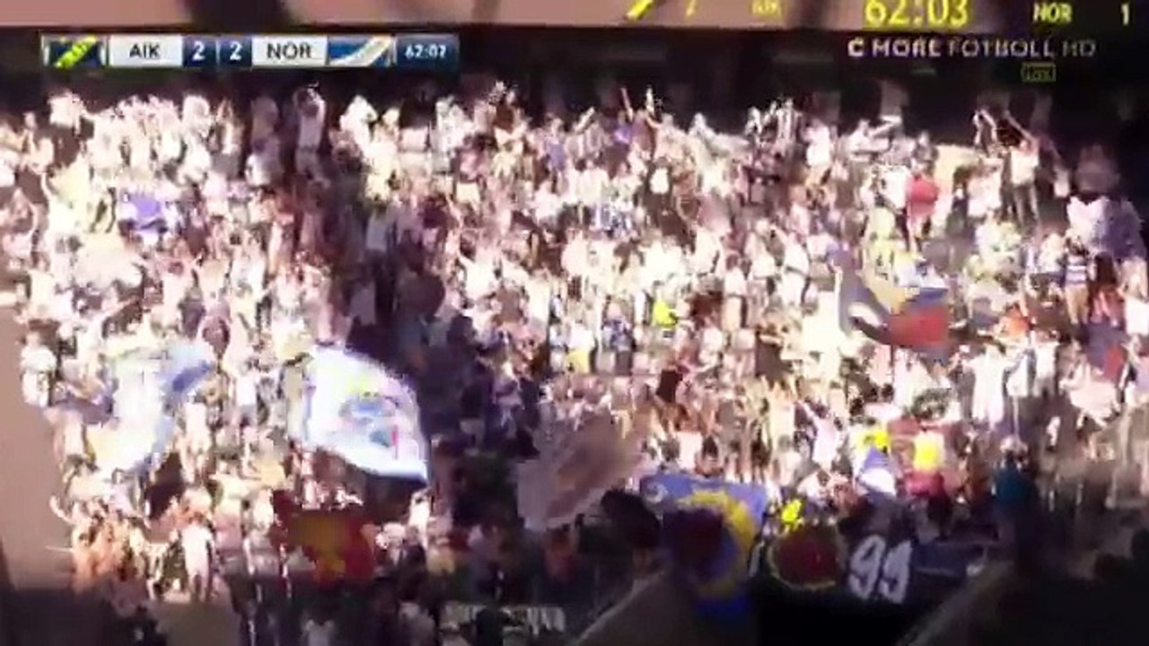 AIK 2:2 Norrkoping (Sweden. Allsvenskan. 26 May 2018)