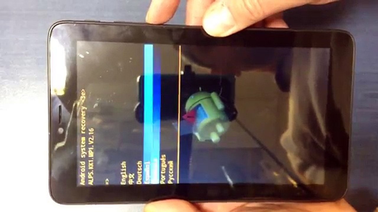 Hard Reset Alcatel Pixi 3 9002X, fory settings , unlock pattern