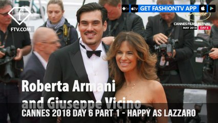 Happy as Lazzaro at Cannes Film Festival 2018 on Day 6 Part 1 | FashionTV | FTV