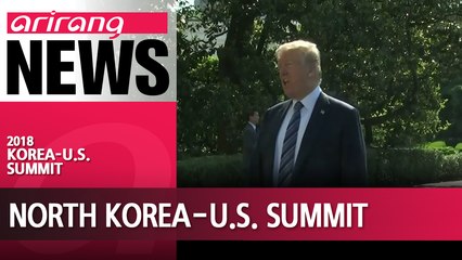 .S., North Korea working to make June 12 summit happen: Trump