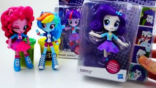 MLP Equestria Girl Minis Unboxing - Twilight Sparkle and Rarity Doll Review | Evies Toy House