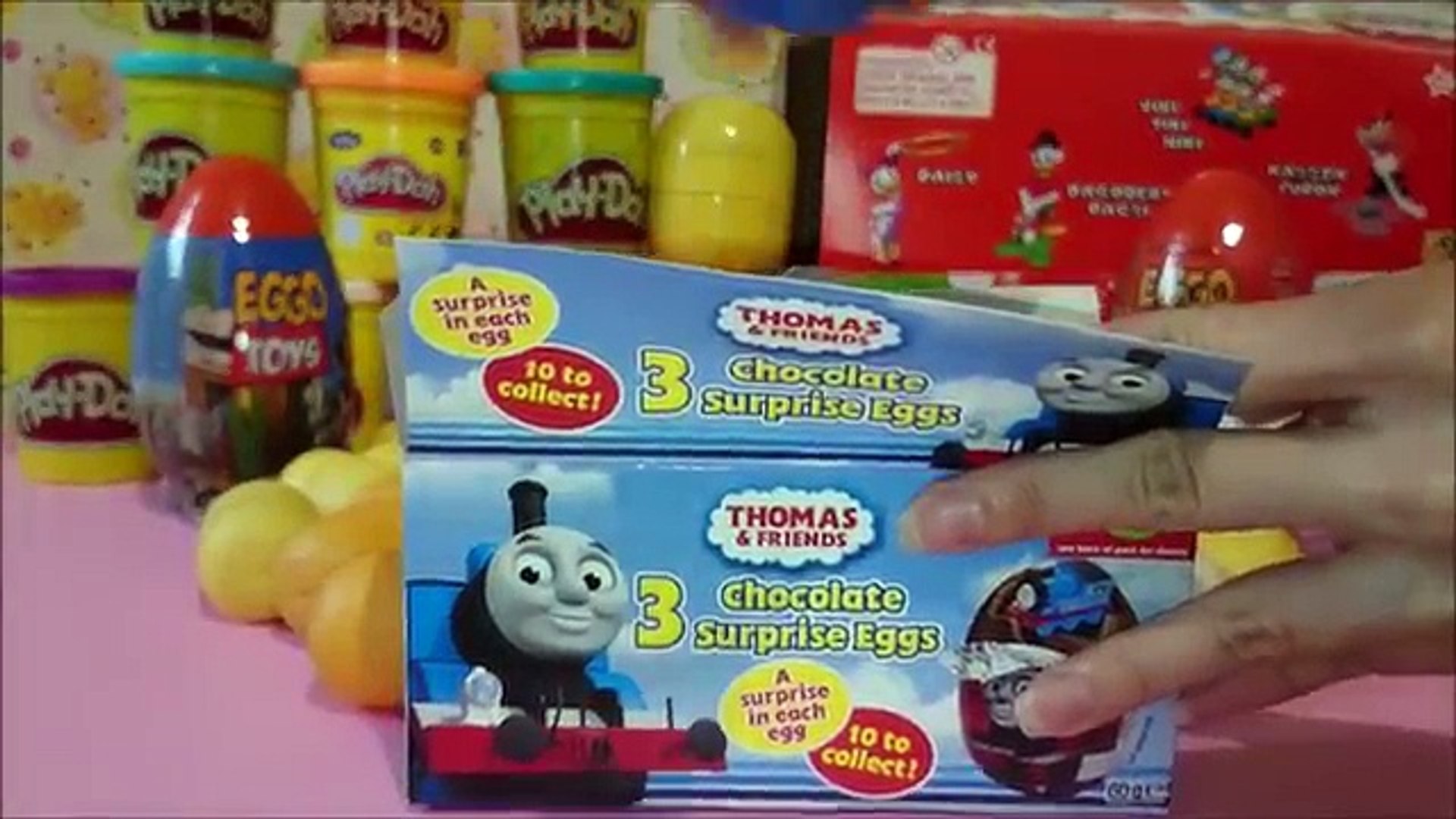 thomas and friends surprise eggs