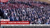 Temel Karamollaoğlu partisinin seçim beyannamesini  açıkladı