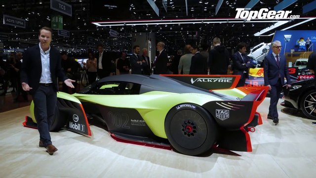 Aston Martin Lagonda Vision Concept + Valkyrie AMR Pro Geneva Motor Show 2018 Top Gear