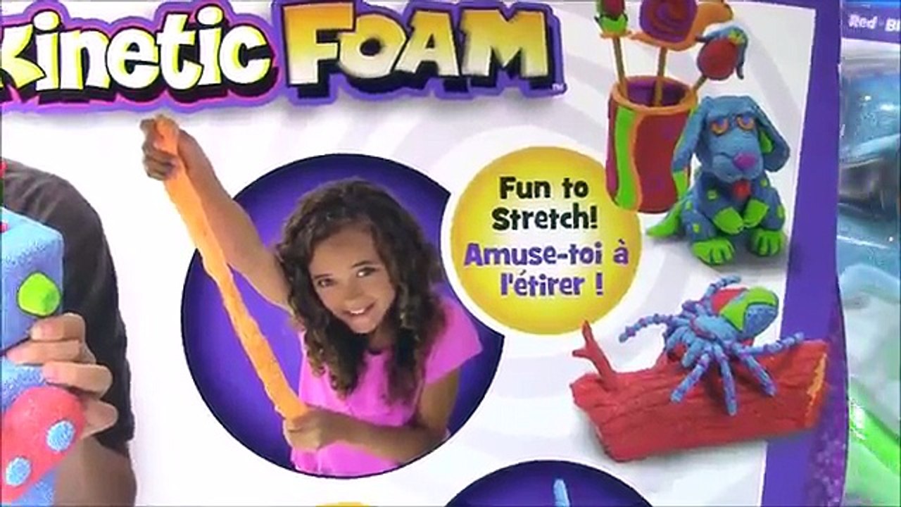 New Kinetic Foam! What Will You DO? Squish Stretch Shape & Mold! Unboxing Review Shopkins