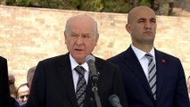 Bahçeli: 'Heyecan ve hedeflerimizden ayrılmadık, ilke ve ülkülerimizden taviz vermedik ' - ANKARA