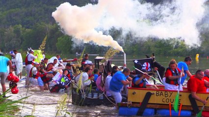 Course deboites a sardines  à st pierre de boeuf