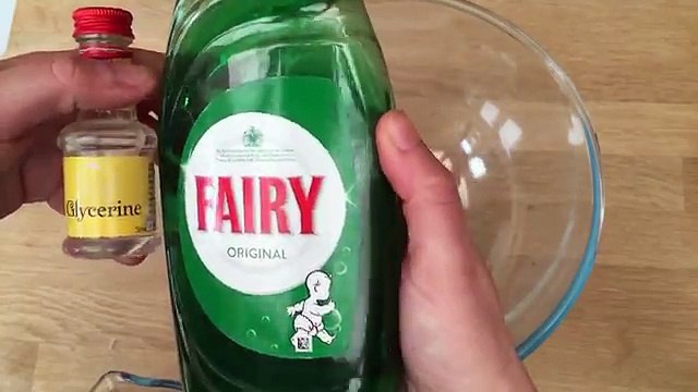 DIY Bubble Recipe & Giant Wands How To so easy