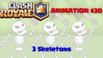 Clash Royale Animation - 30_ THREE SKELETONS (Parody) ( 1080 X 1920 )