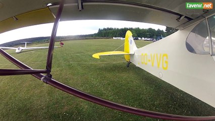 Dans le ciel de Saint-Hubert à bord d’un avion sans moteur