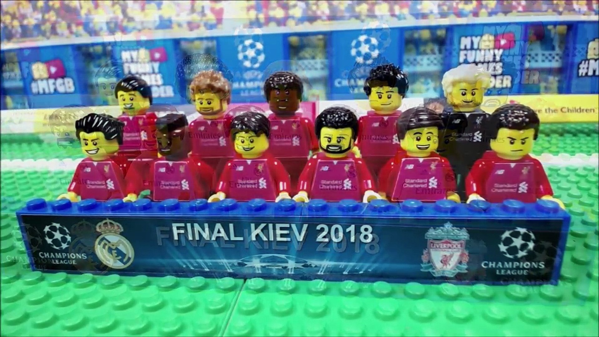 Champions League Final 2018 • Real Madrid vs Liverpool 3-1 • Kiev All Goals  Highlights Lego Football - video Dailymotion