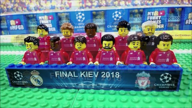 Champions League Final 2018 • Real Madrid vs Liverpool 3-1 • Kiev All Goals Highlights Lego Football
