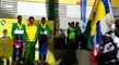 St. Vincent and the Grenadines has won its first gold in the 2018 CARIFTA  Games. The pool events are being held in Jamaica while track and field takes place in
