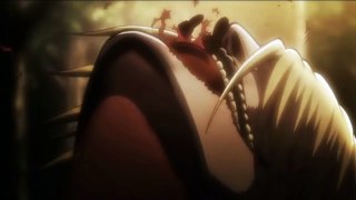 Ataque a los Titanes 1x22 - Levi y Mikasa salvan a Eren